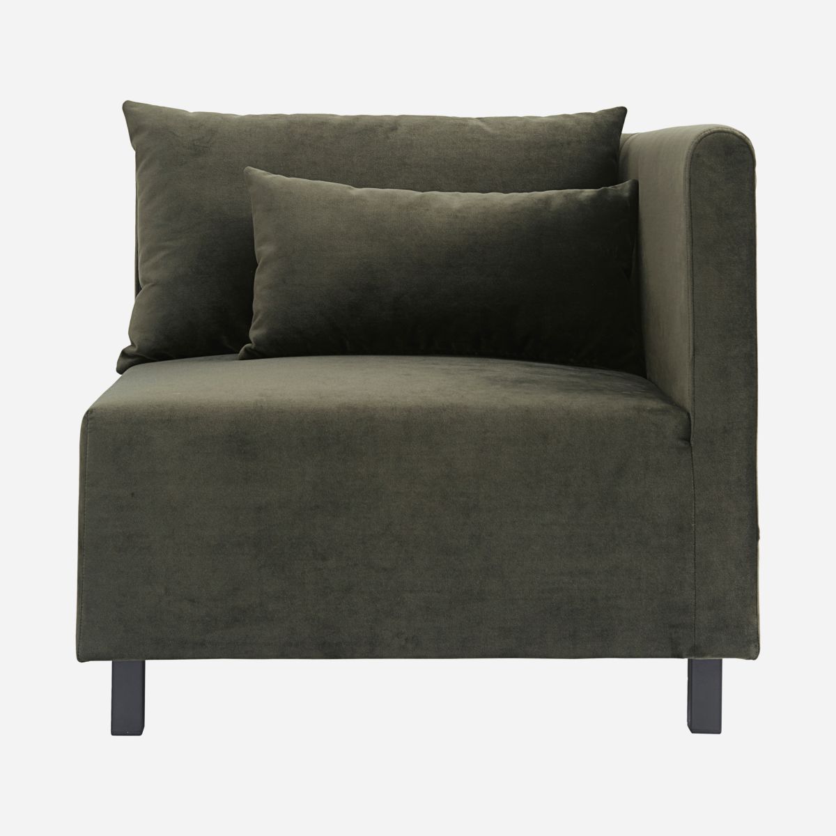 Sofa, Corner section, Slow, Green